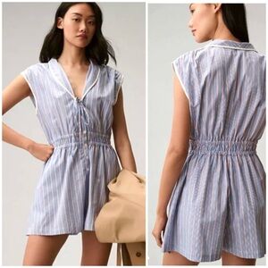Anthropologie Sailor Striped Romper